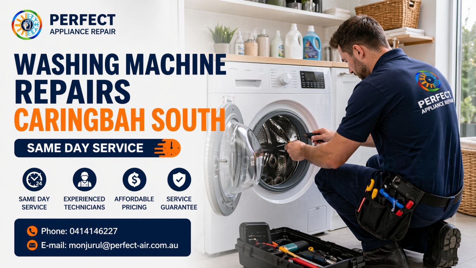 Washing Machine Repairs Caringbah South Same Day Service