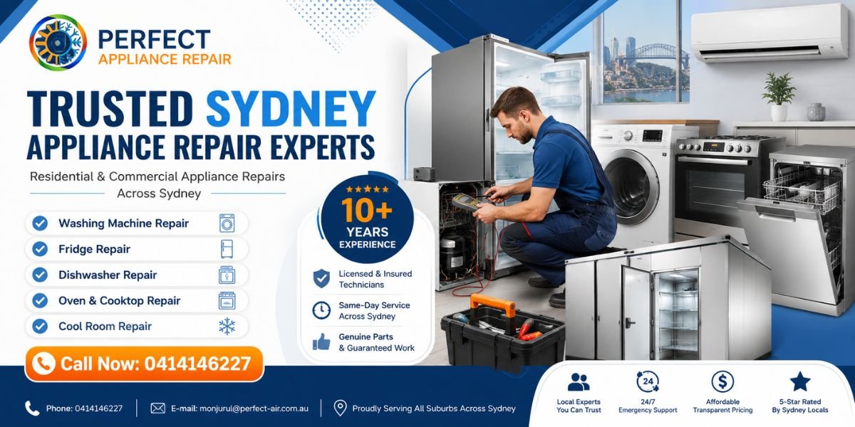 Trusted appliance repair experts in Sydney