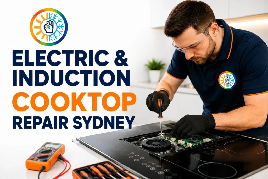 Electric and induction cooktop repair service in Sydney