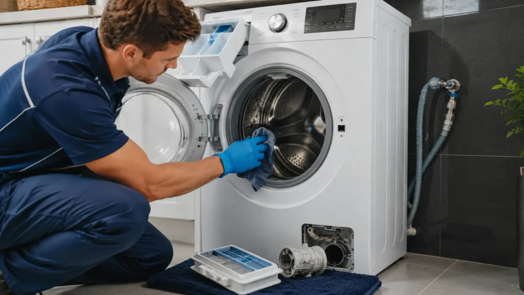 Professional washing machine maintenance service in Sydney